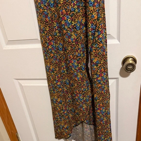 Toad & Co Floral Tank Dress with Multicolor Ditsy Print - XS - Picture 3 of 6